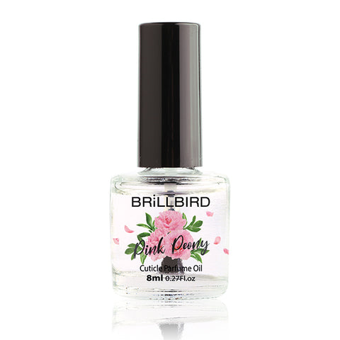 Ulei de cuticule - Pink Peony - 8ml - BrillBird