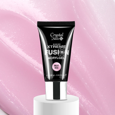 Xtreme Fusion Acrylgel - Milky Rose - 30g - Crystal Nails