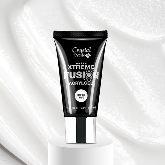 Xtreme Fusion Acrylgel - Renewed White - 30g - Crystal Nails