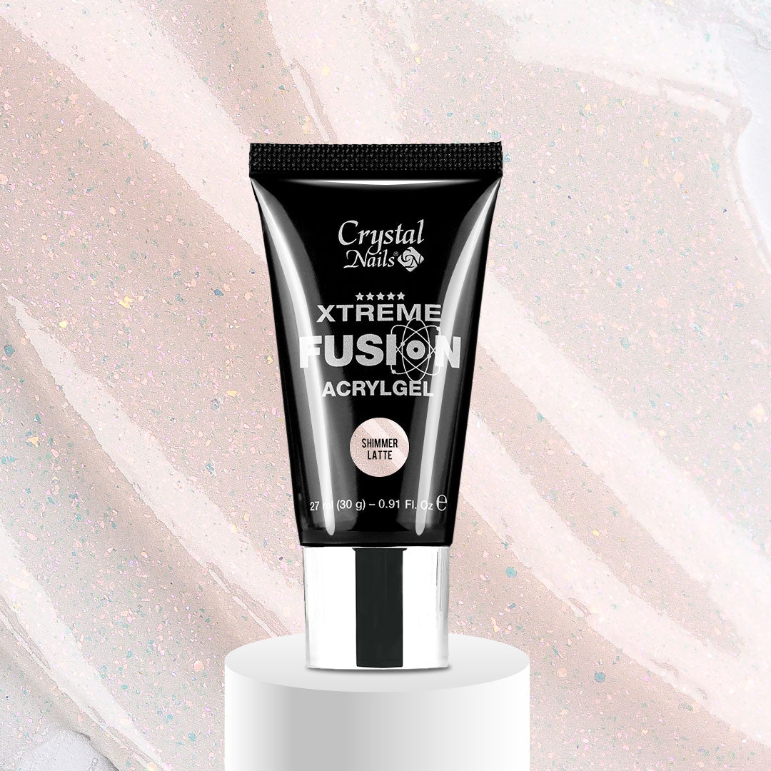 Xtreme Fusion Acrylgel - Shimmer Latte - 30g - BrillBird