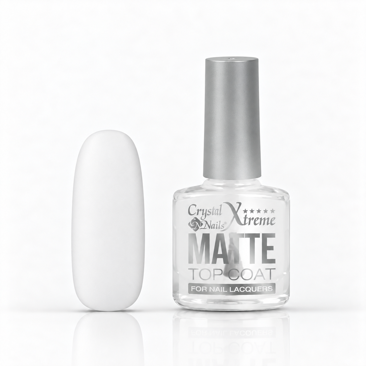 Xtreme Matte Top Coat - 10ml - Crystal Nails